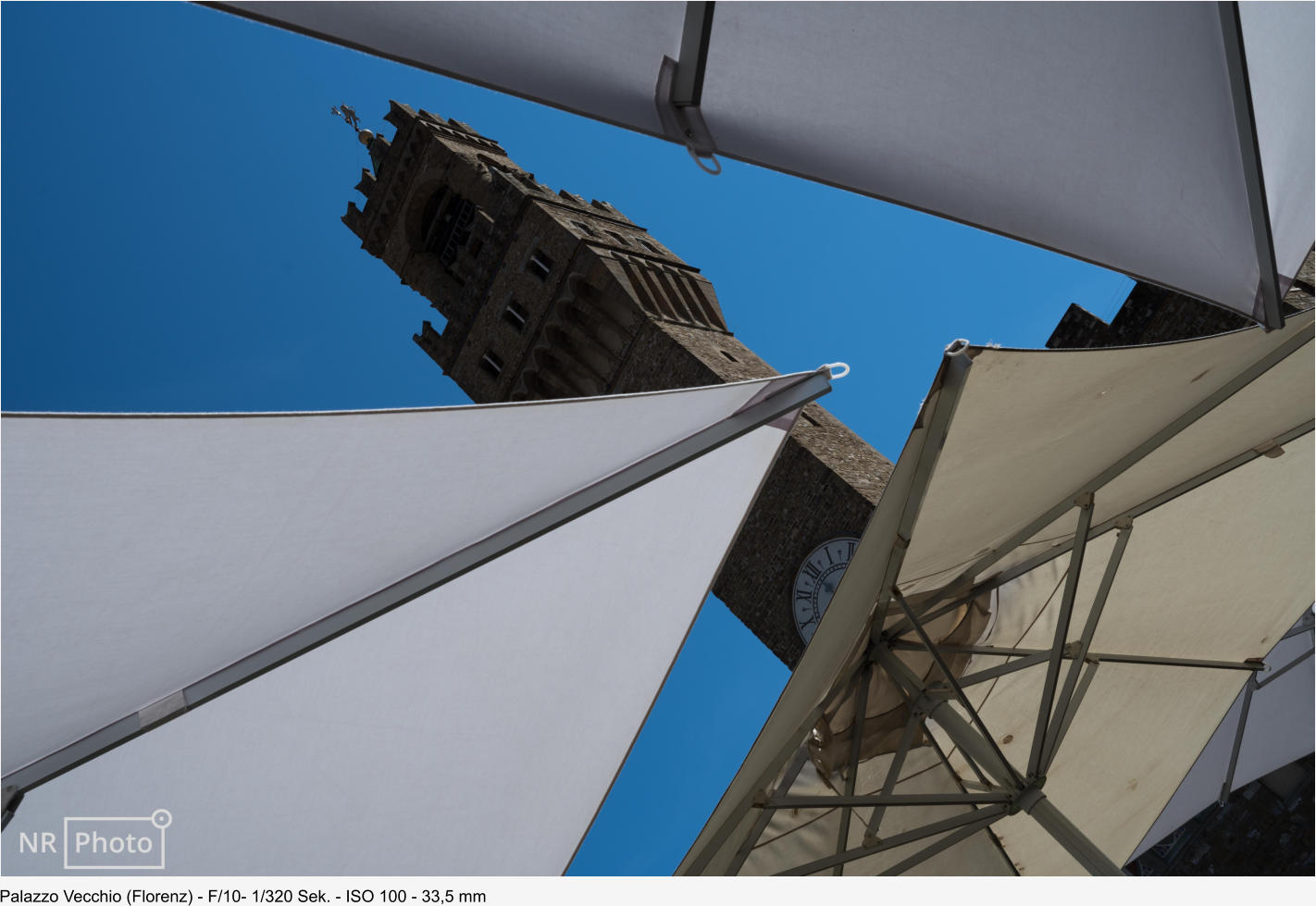 Palazzo Vecchio (Florenz) - F/10- 1/320 Sek. - ISO 100 - 33,5 mm
